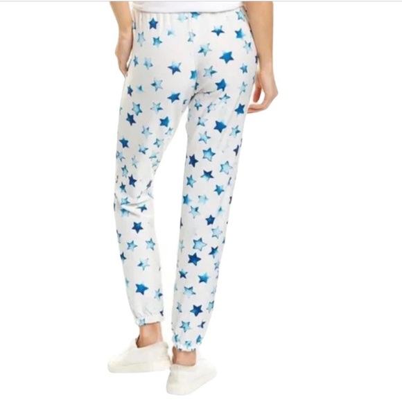 Chaser NWT star pattern pull on jogger lounge athleisure pants size extra large - Picture 2 of 11